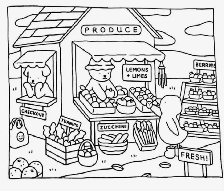 Bobbie Goods Ausmalbilder 338