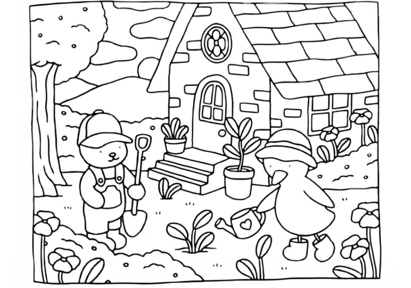 Bobbie Goods Ausmalbilder 360