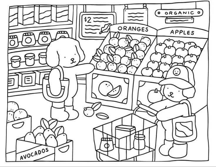 Bobbie Goods Ausmalbilder 801