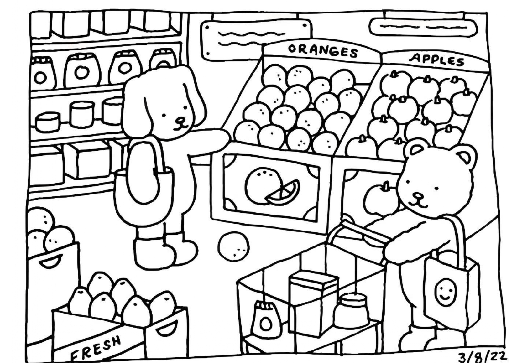 Bobbie Goods Ausmalbilder 842