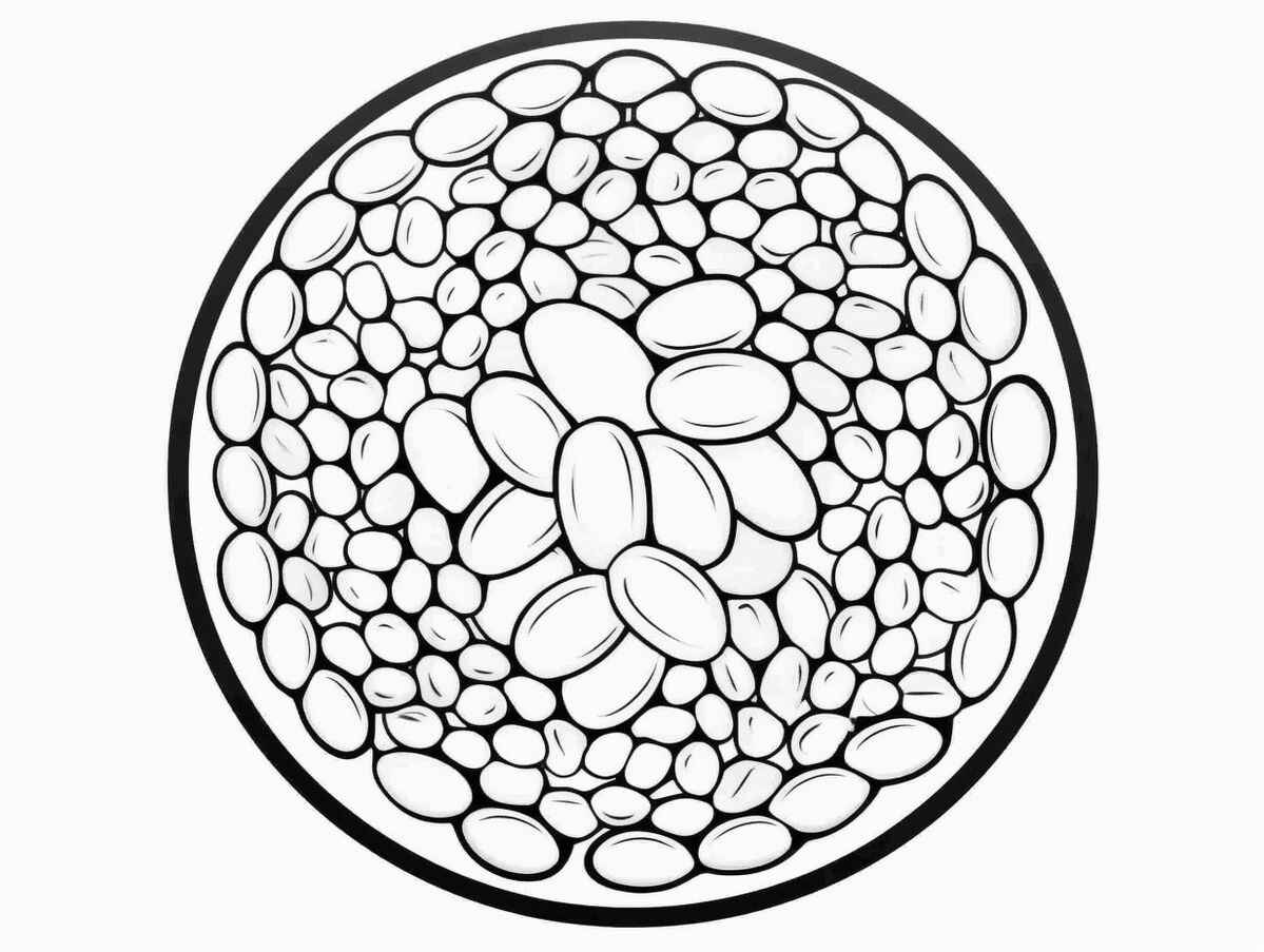 Bohnen Ausmalbilder 032