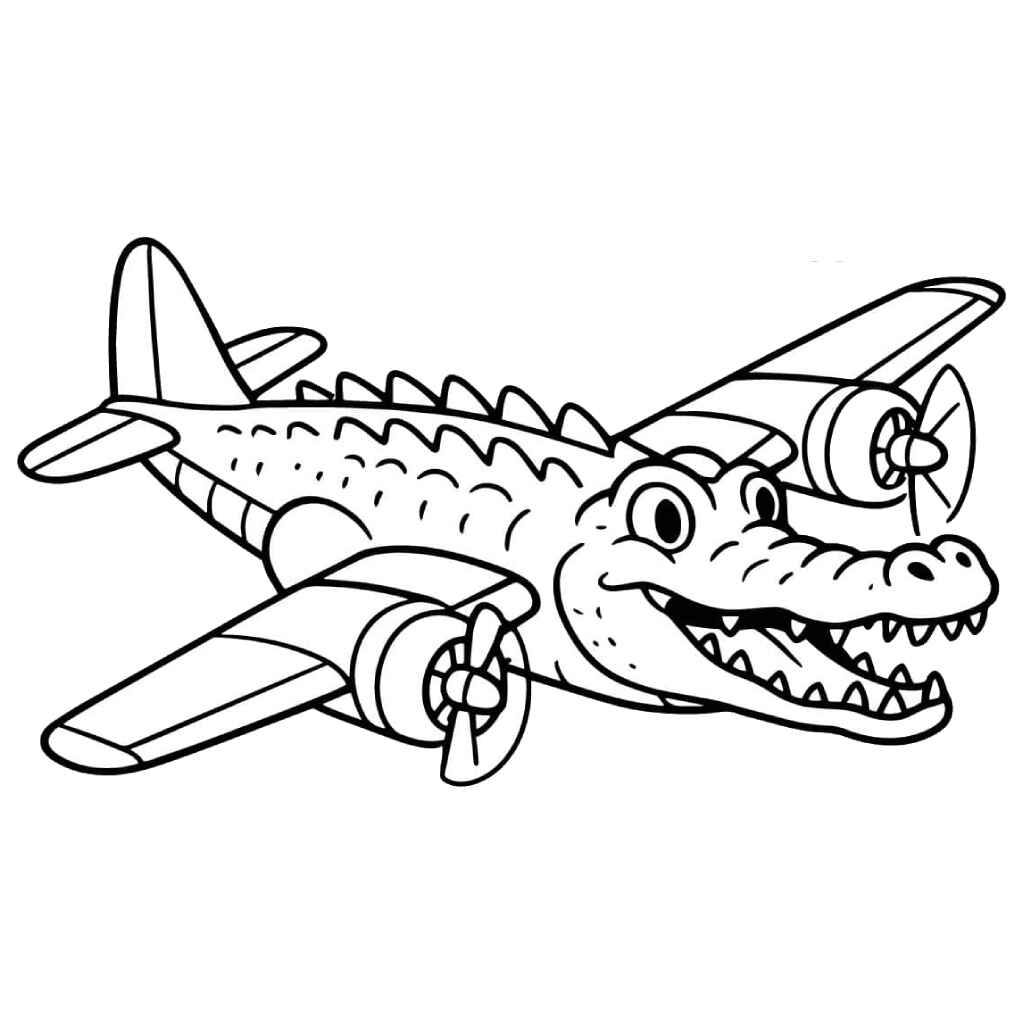 Bombardino Krokodil Ausmalbilder 780