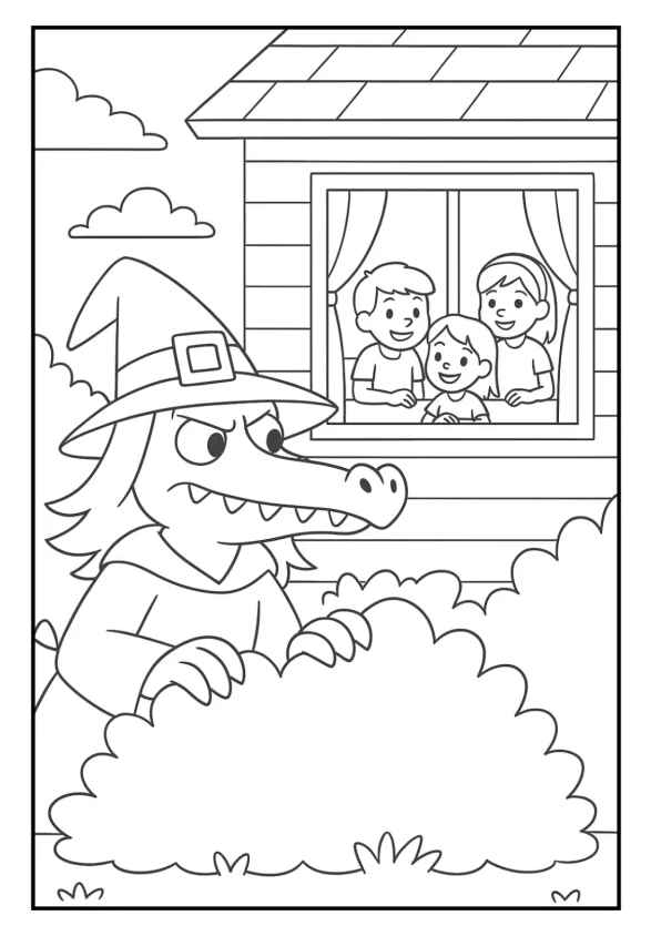 Boogeyman Ausmalbilder 005