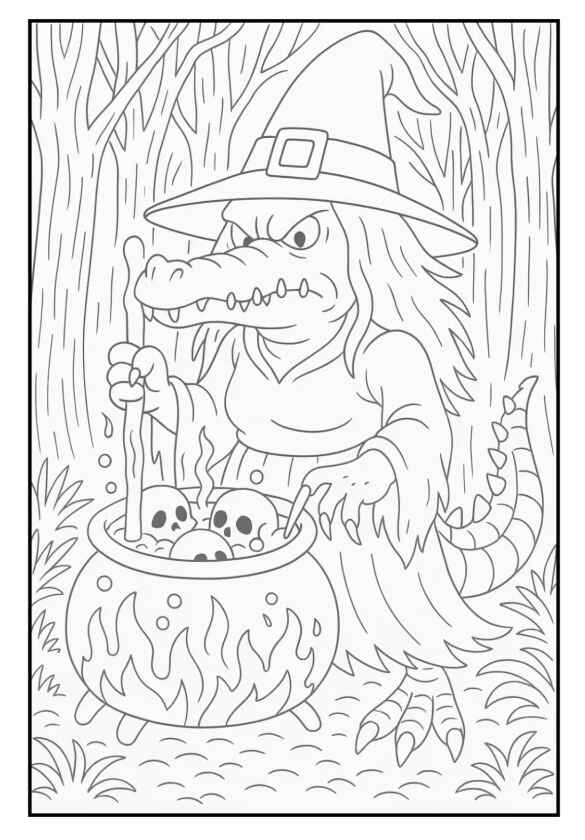 Boogeyman Ausmalbilder 045