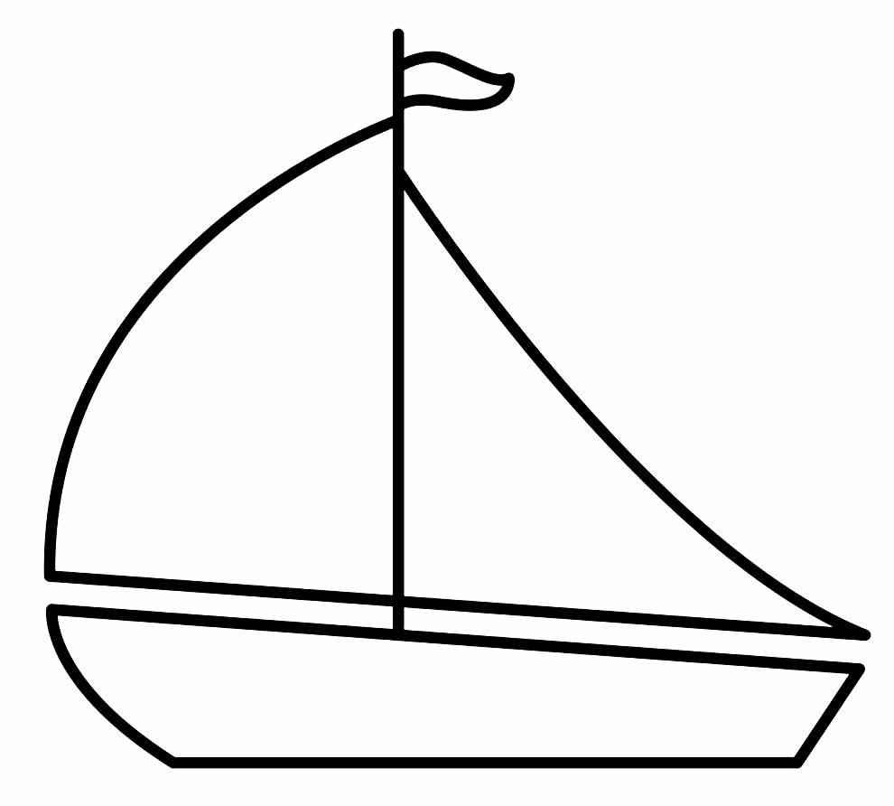 Boote Ausmalbilder 014