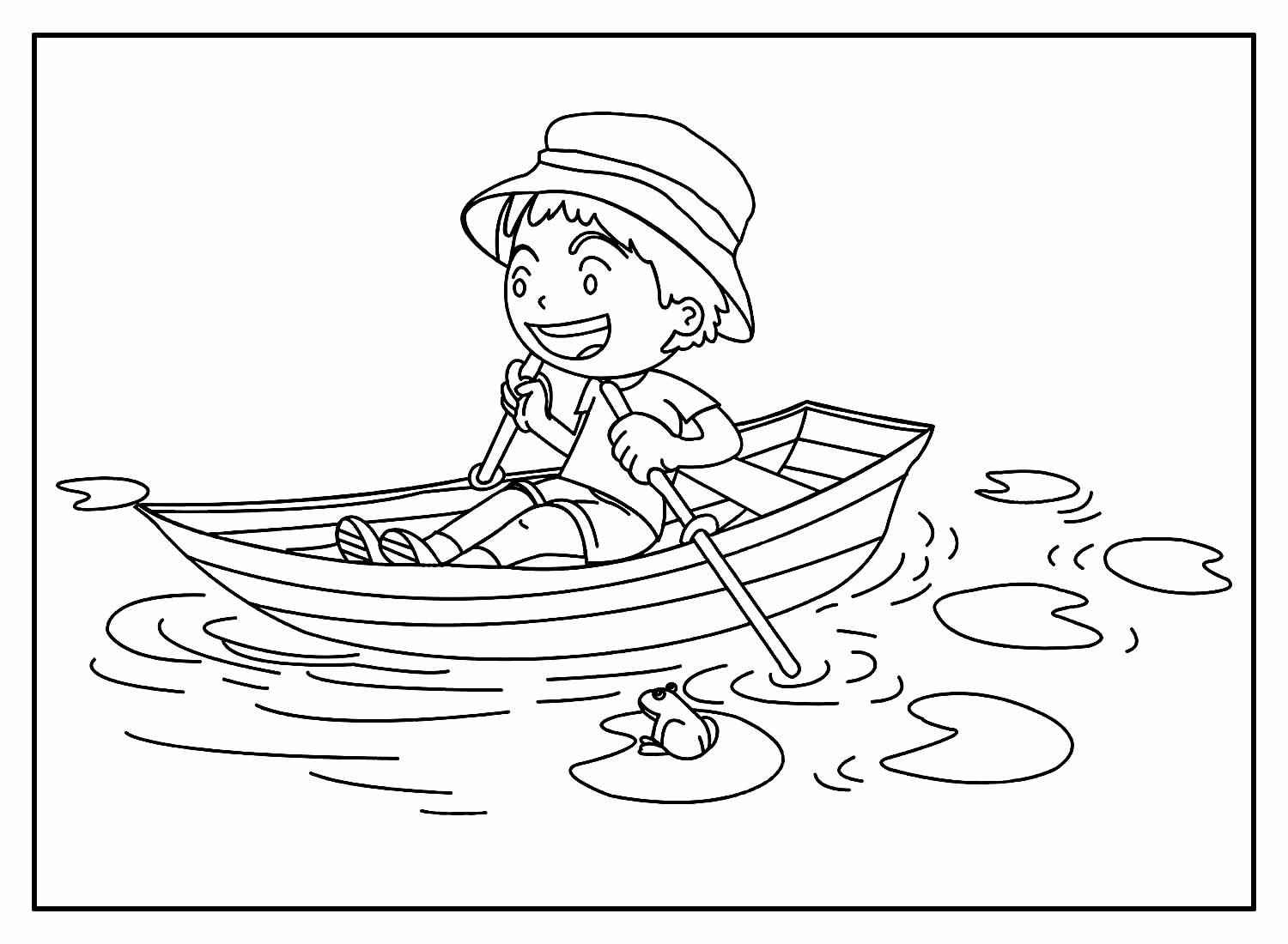 Boote Ausmalbilder 385