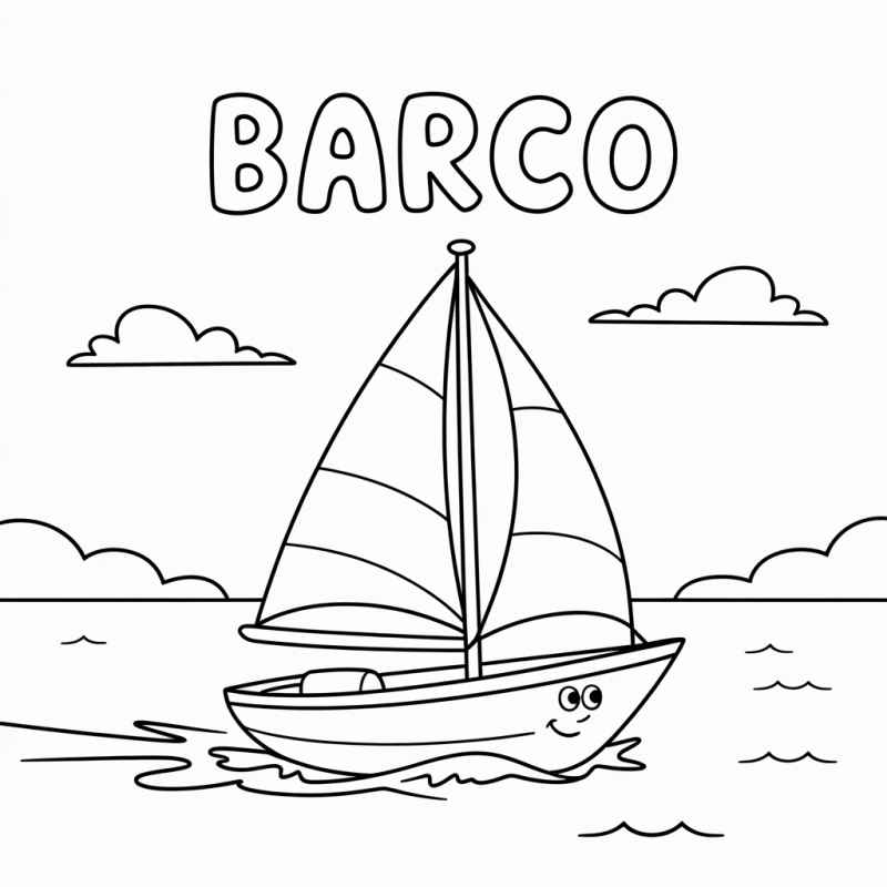 Boote Ausmalbilder 560