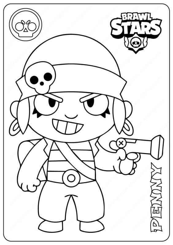 Brawl Stars Ausmalbilder 107