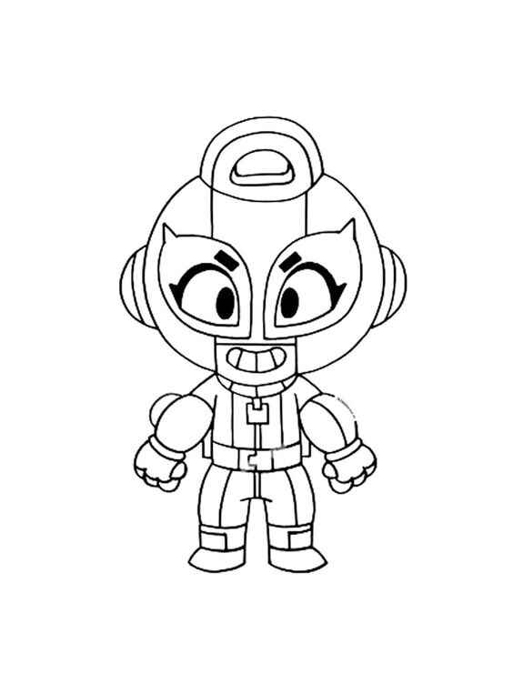 Brawl Stars Ausmalbilder 481