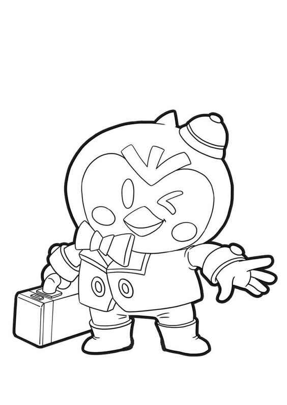 Brawl Stars Ausmalbilder 660