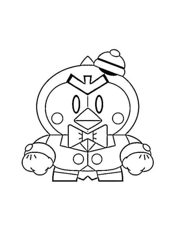 Brawl Stars Ausmalbilder 818