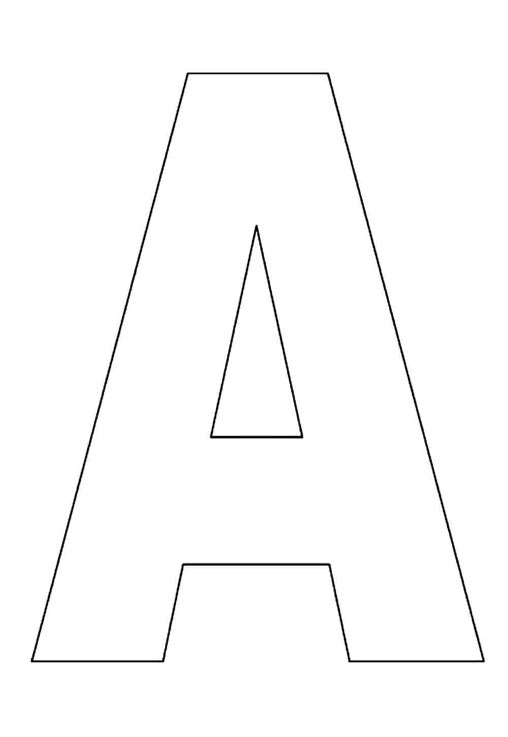 Brief A Ausmalbilder 305