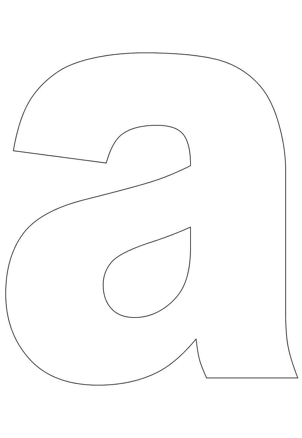 Brief A Ausmalbilder 327