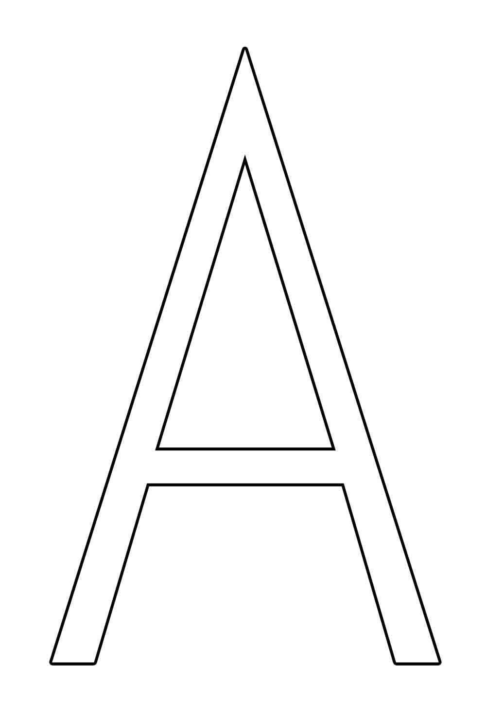 Brief A Ausmalbilder 367