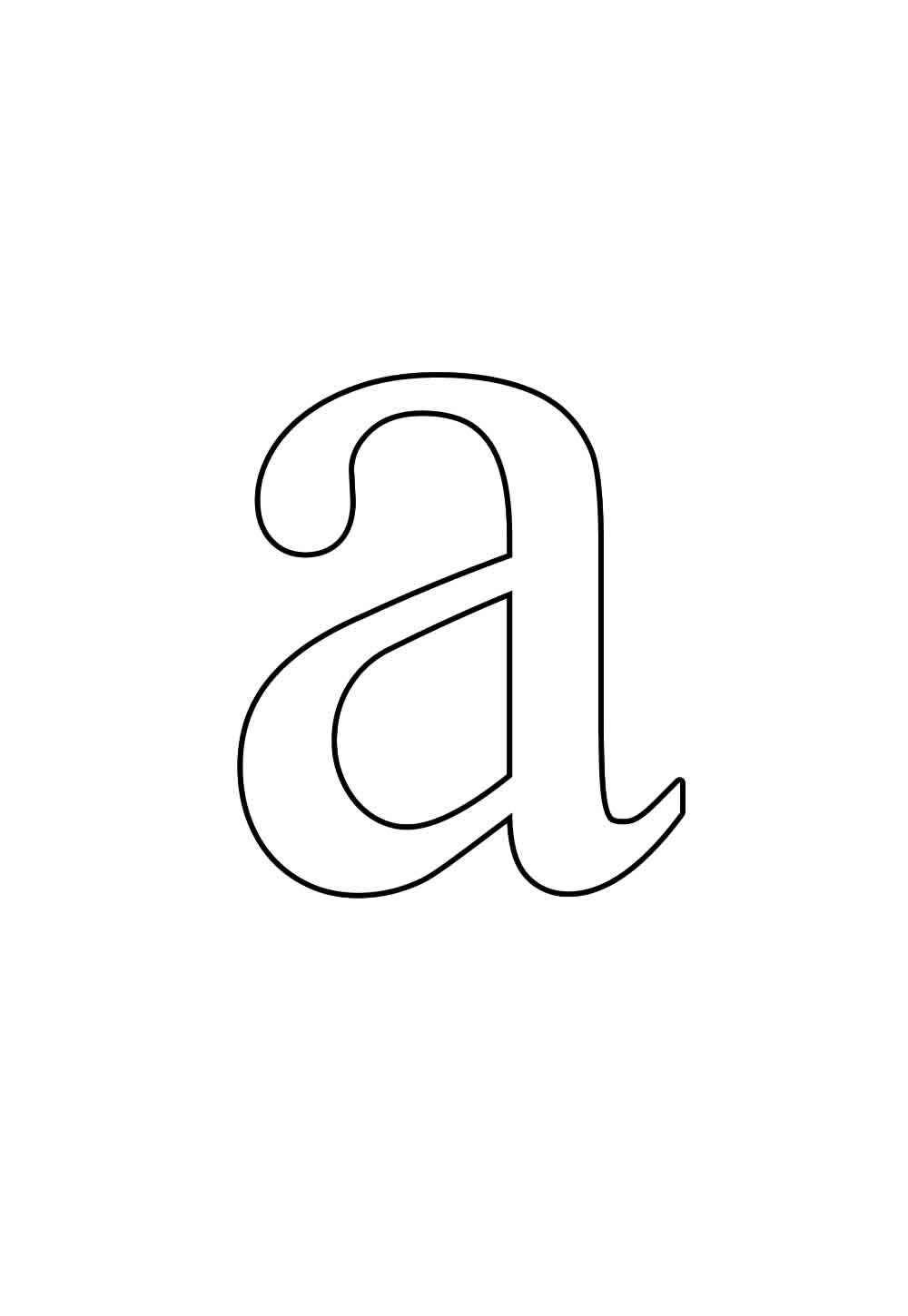 Brief A Ausmalbilder 475