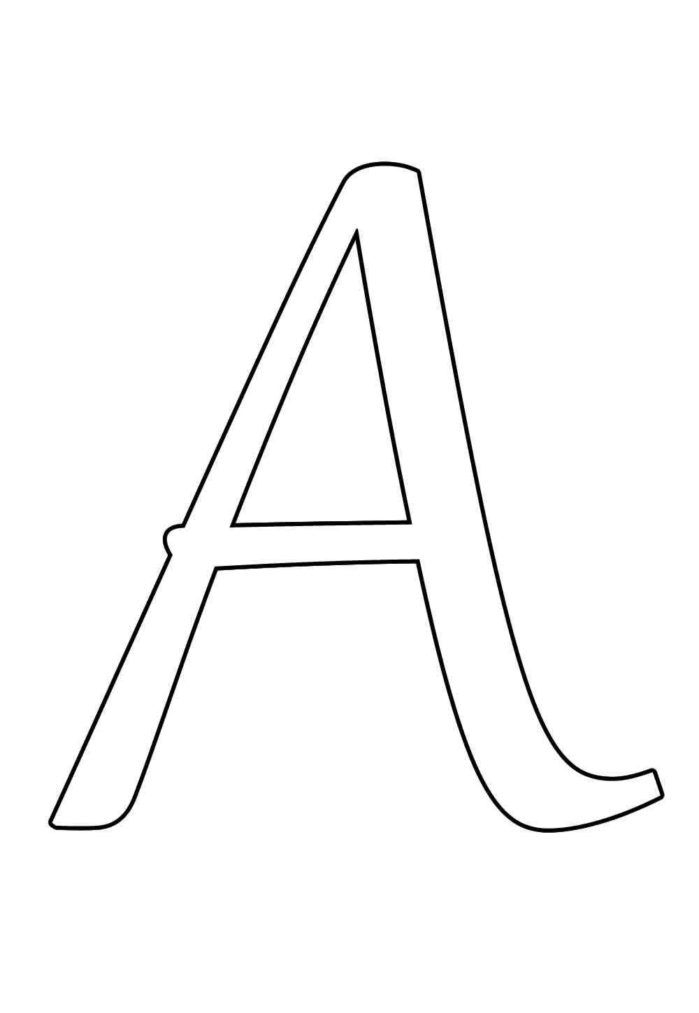 Brief A Ausmalbilder 525