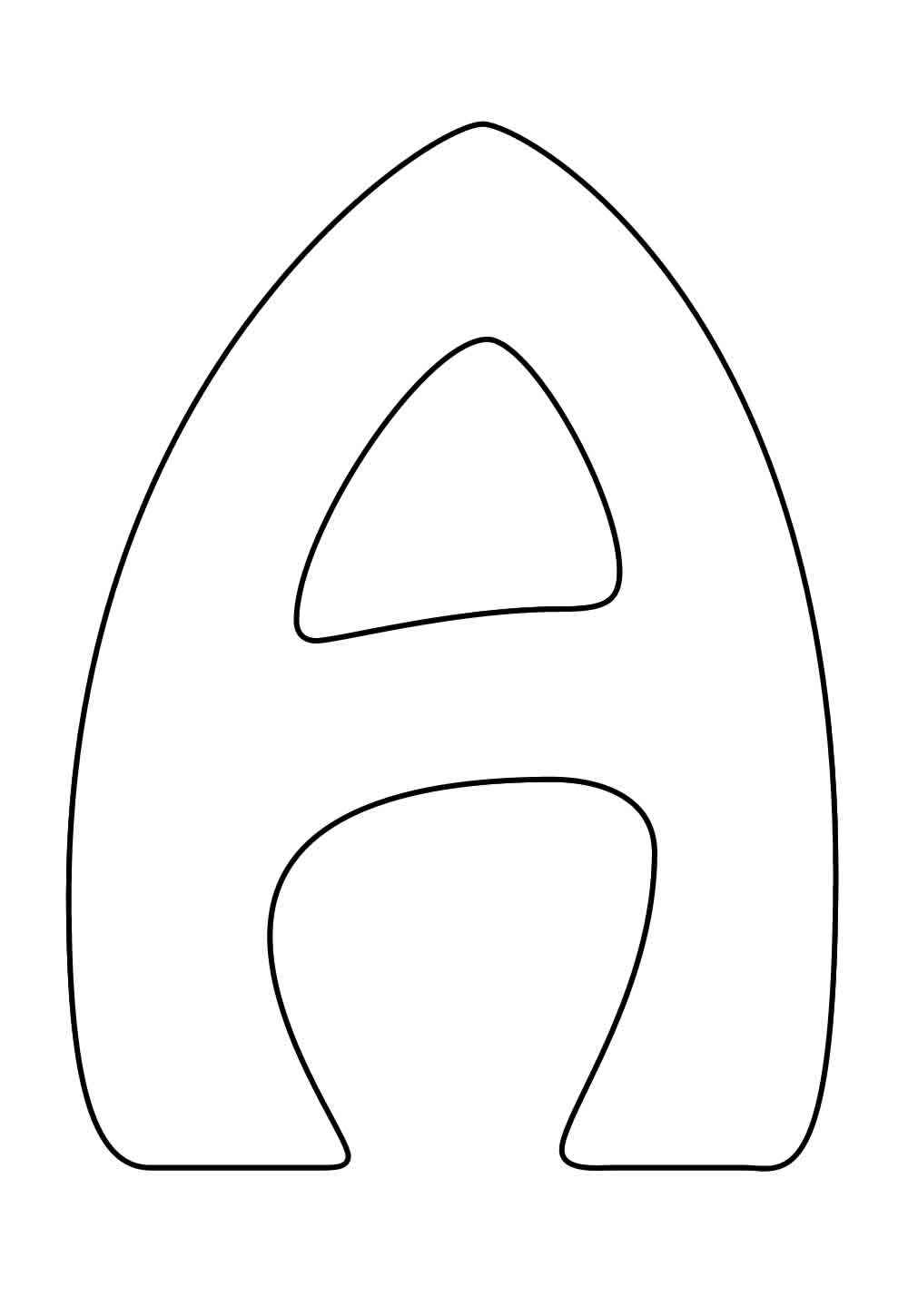 Brief A Ausmalbilder 675