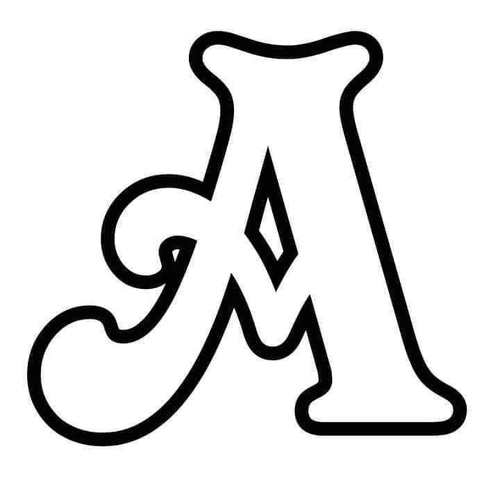 Brief A Ausmalbilder 695