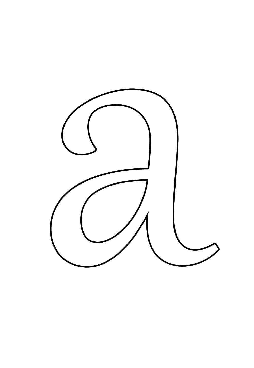 Brief A Ausmalbilder 741