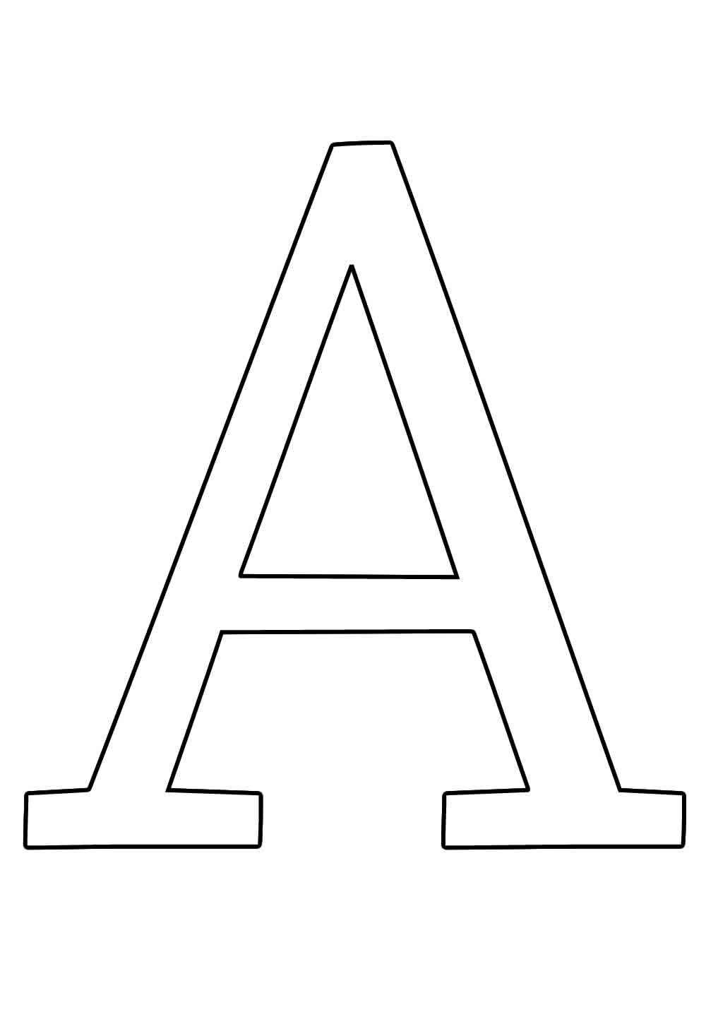 Brief A Ausmalbilder 950