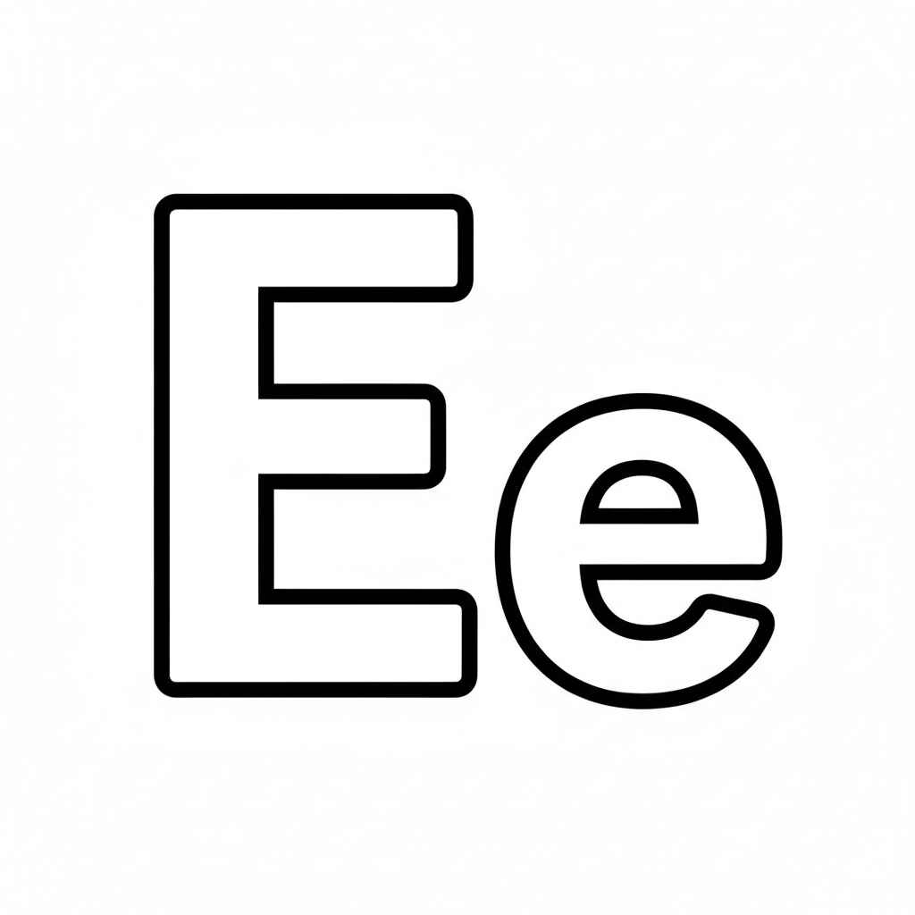 Brief E Ausmalbilder 395