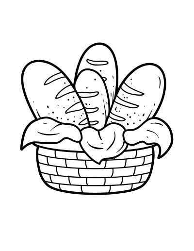 Brot Ausmalbilder 553