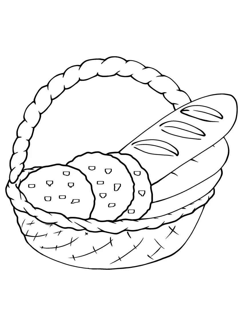 Brot Ausmalbilder 770