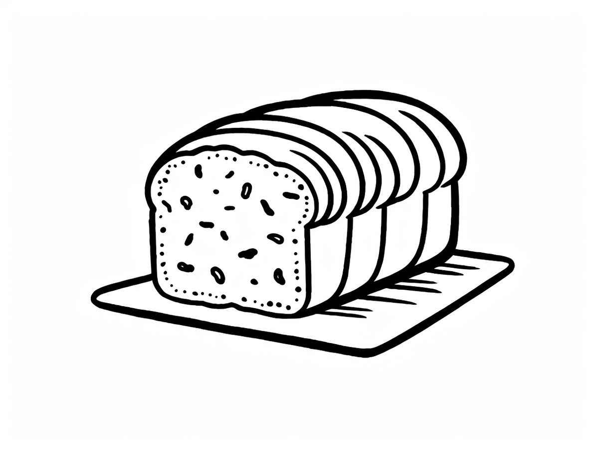 Brot Ausmalbilder 867