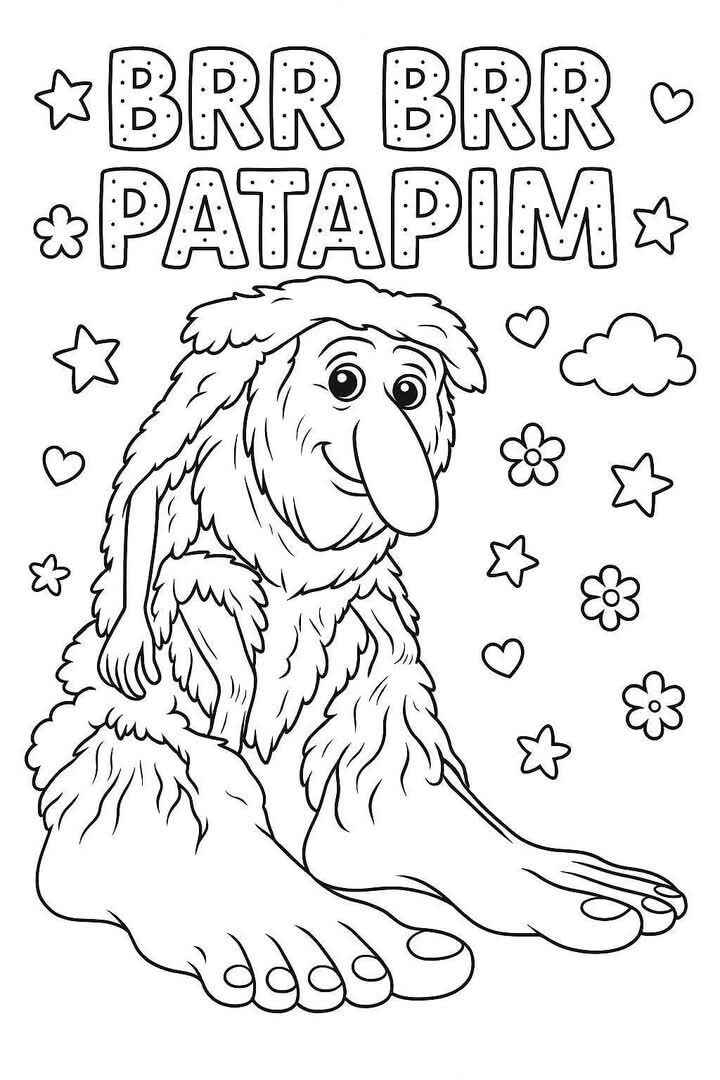 Brr Brr Patapim Ausmalbilder 317
