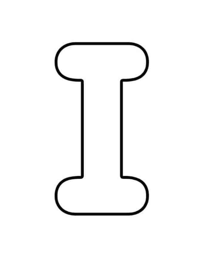 Buchstabe I Ausmalbilder 179