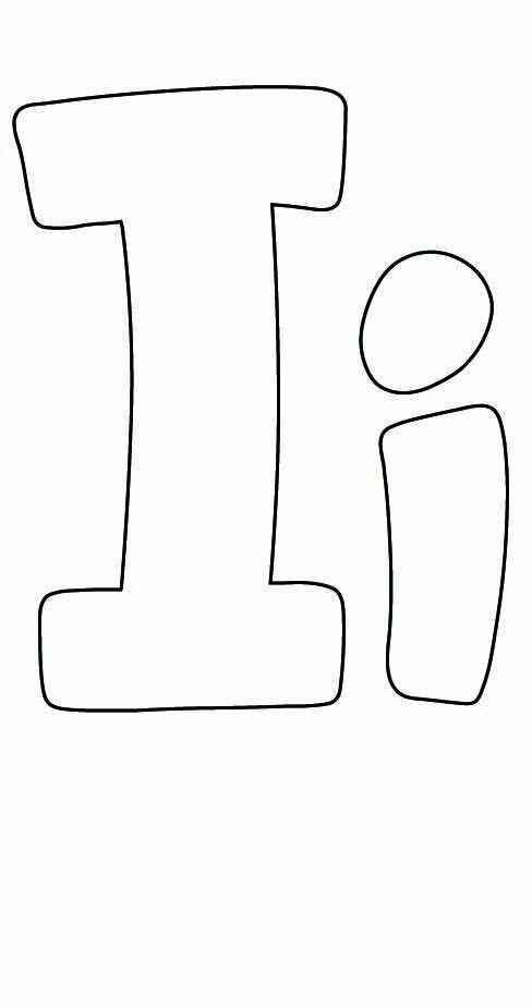 Buchstabe I Ausmalbilder 267