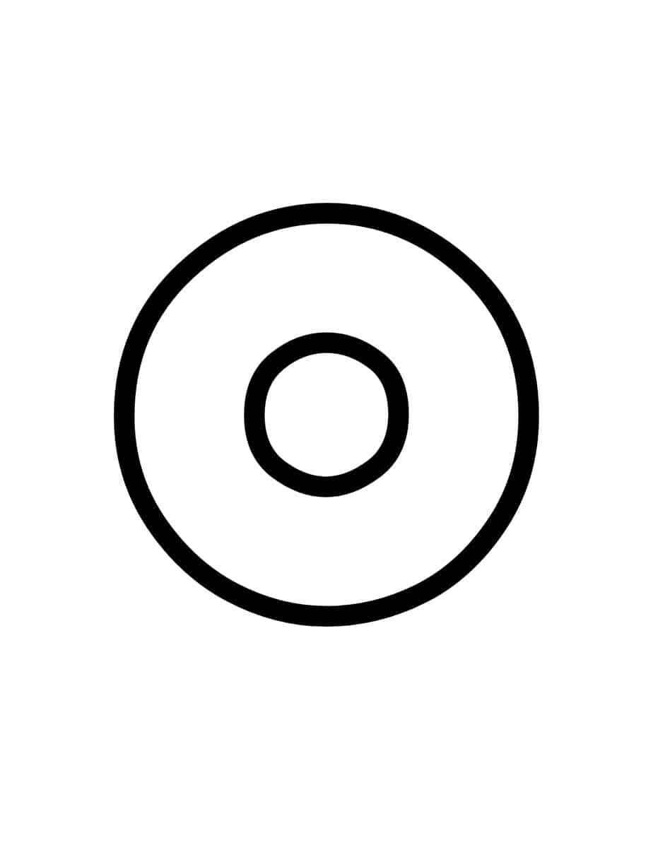 Buchstabe O Ausmalbilder 043