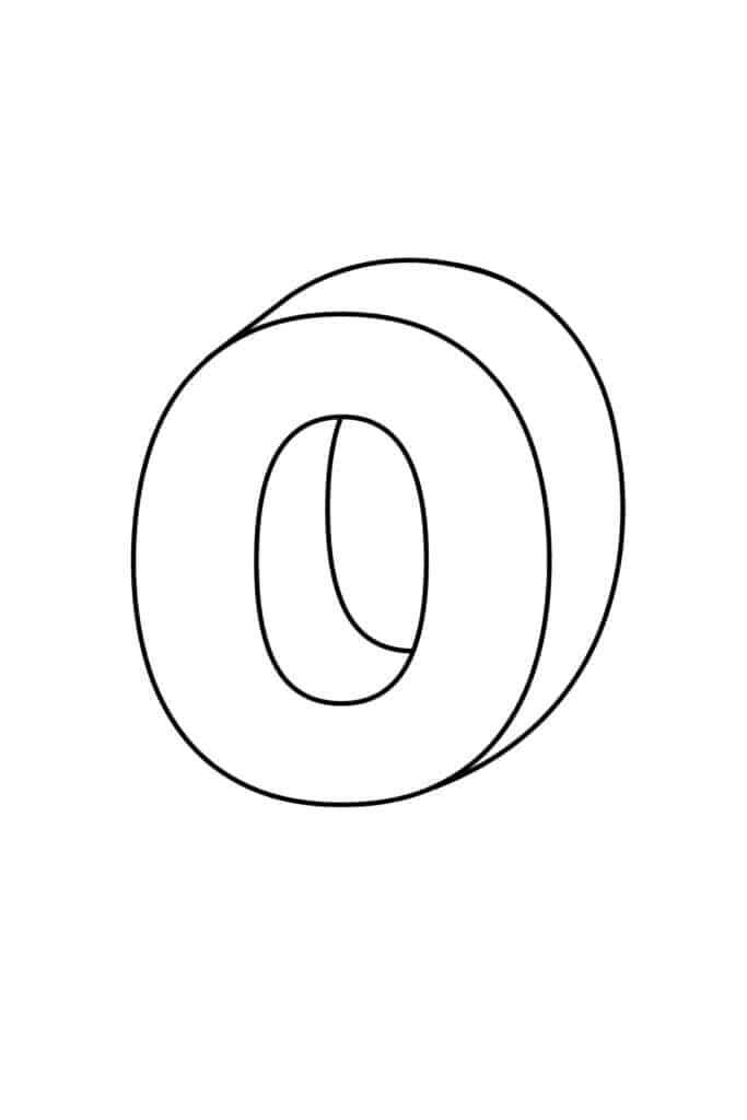 Buchstabe O Ausmalbilder 323