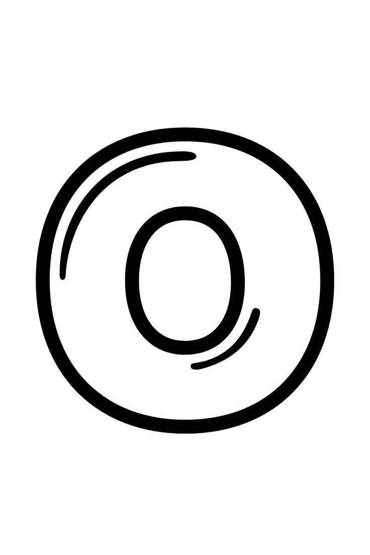 Buchstabe O Ausmalbilder 428