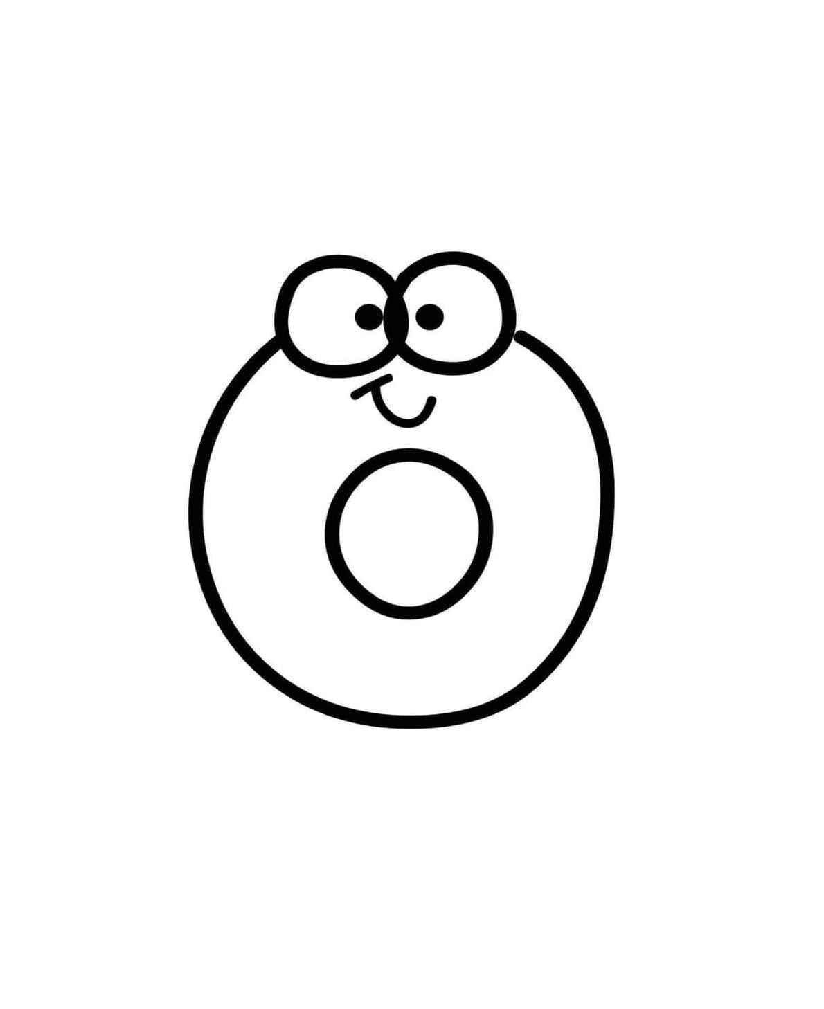 Buchstabe O Ausmalbilder 501