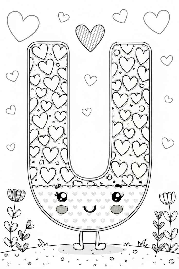 Buchstabe U Ausmalbilder 118