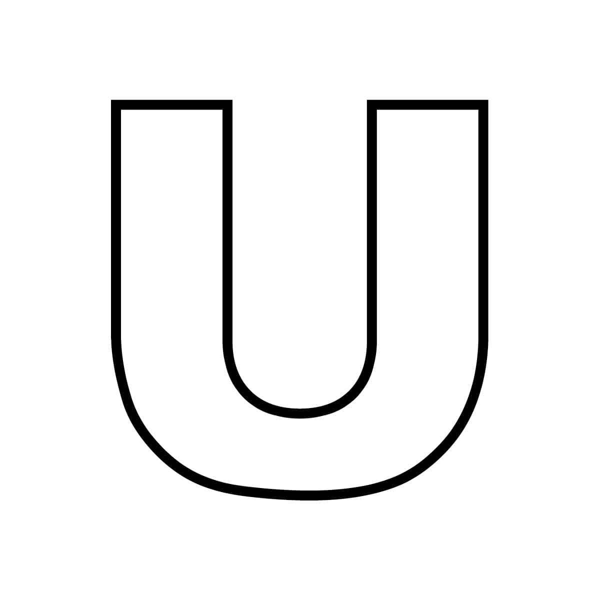 Buchstabe U Ausmalbilder 466