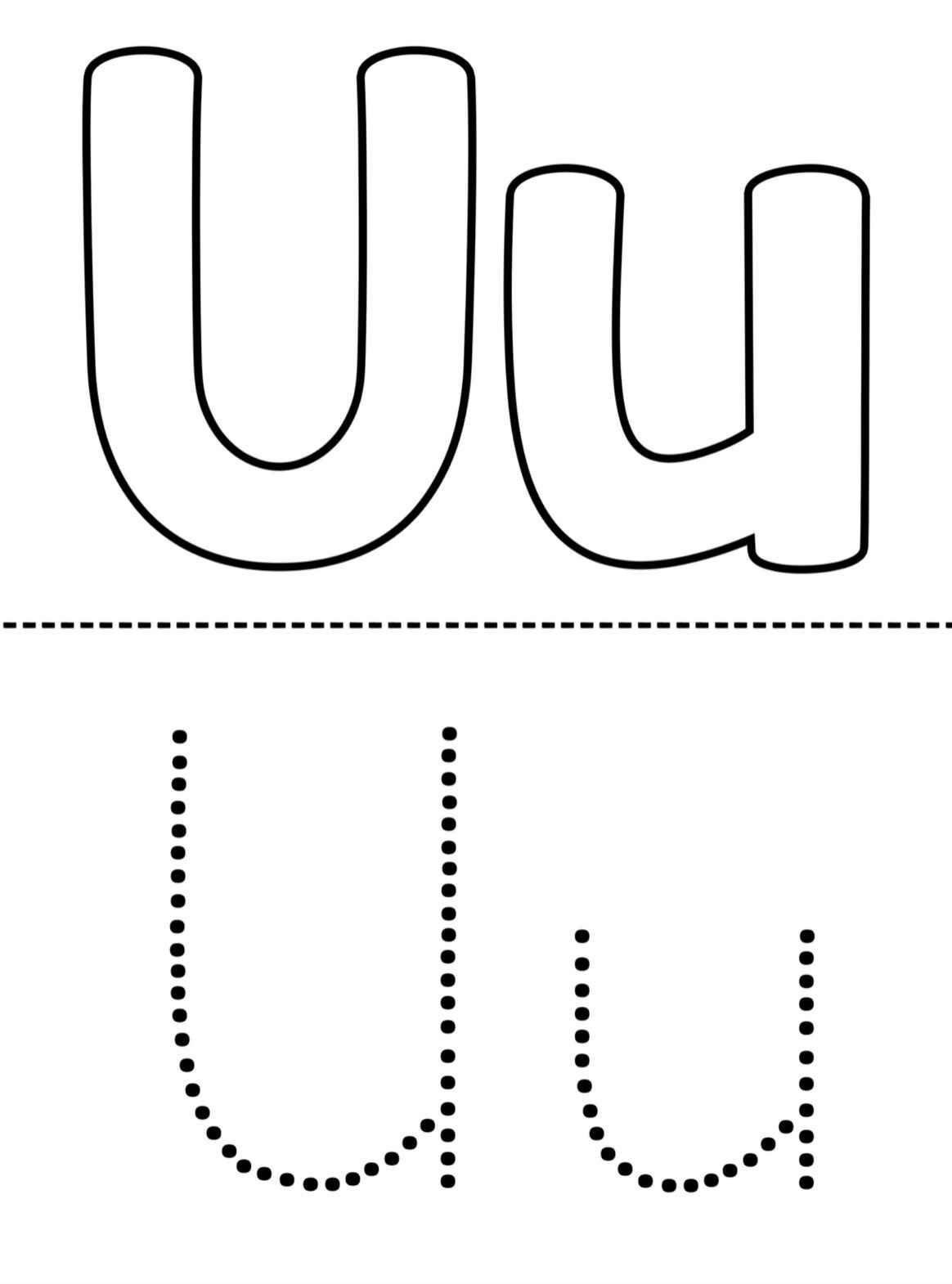 Buchstabe U Ausmalbilder 509