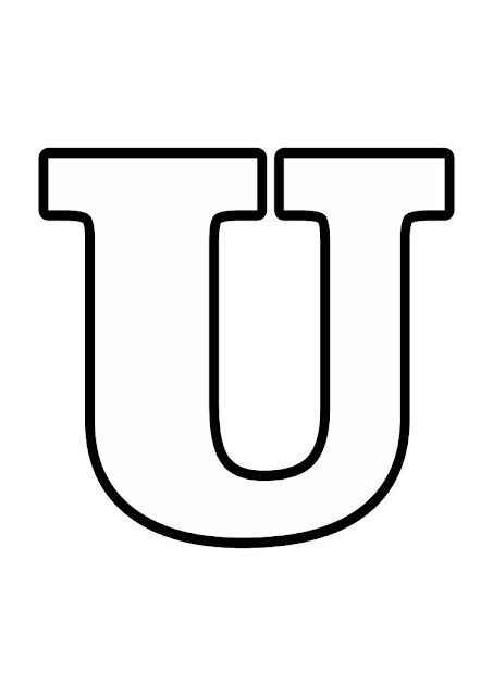 Buchstabe U Ausmalbilder 725
