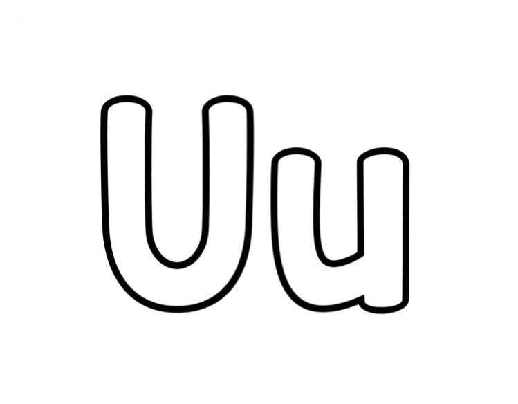 Buchstabe U Ausmalbilder 869