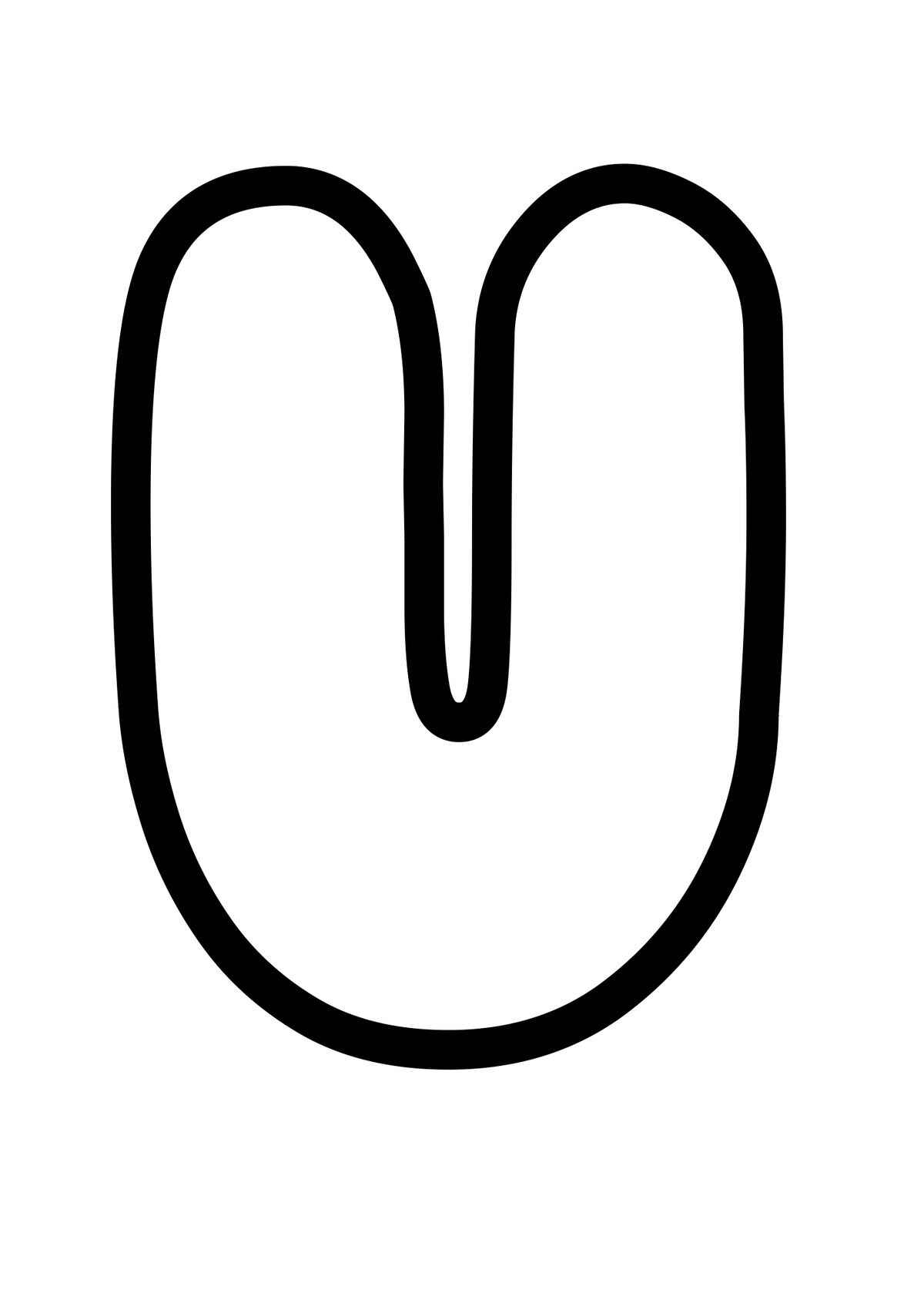 Buchstabe U Ausmalbilder 904