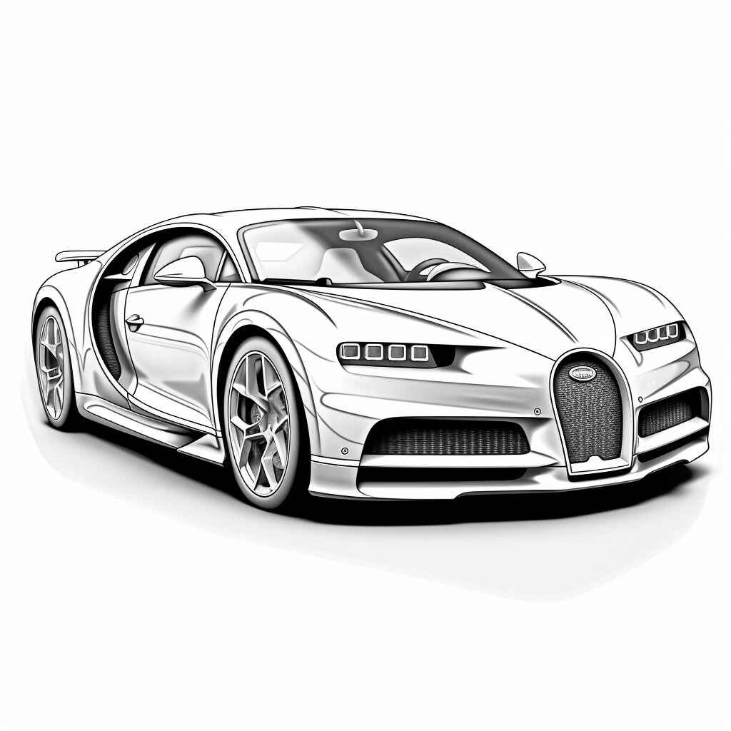 Bugatti Ausmalbilder 037