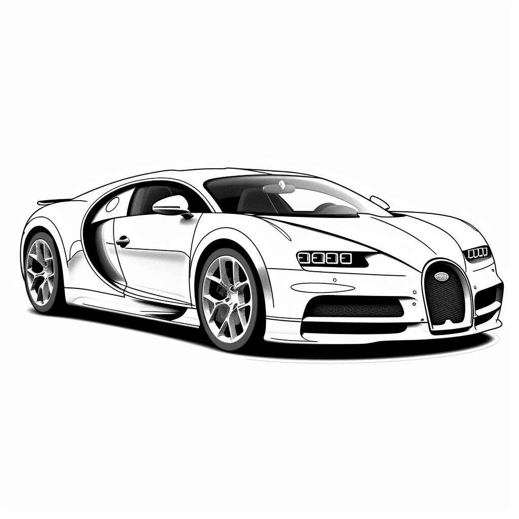 Bugatti Ausmalbilder 565