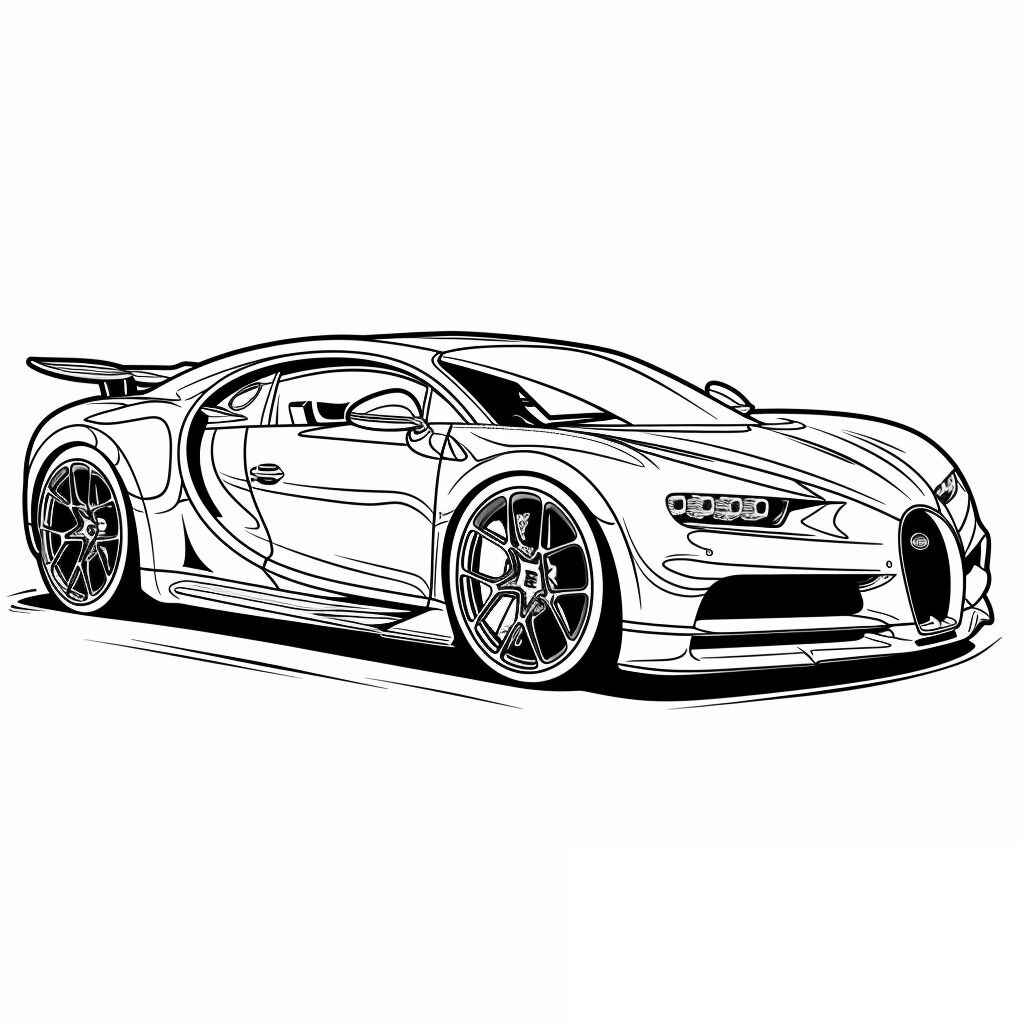 Bugatti Ausmalbilder 903