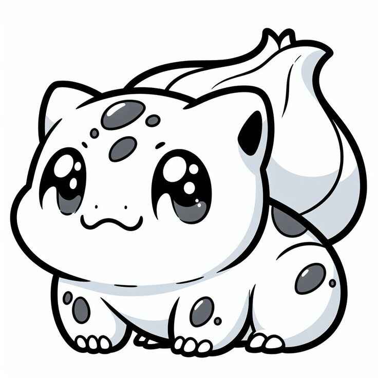 Bulbasaur Ausmalbilder 007