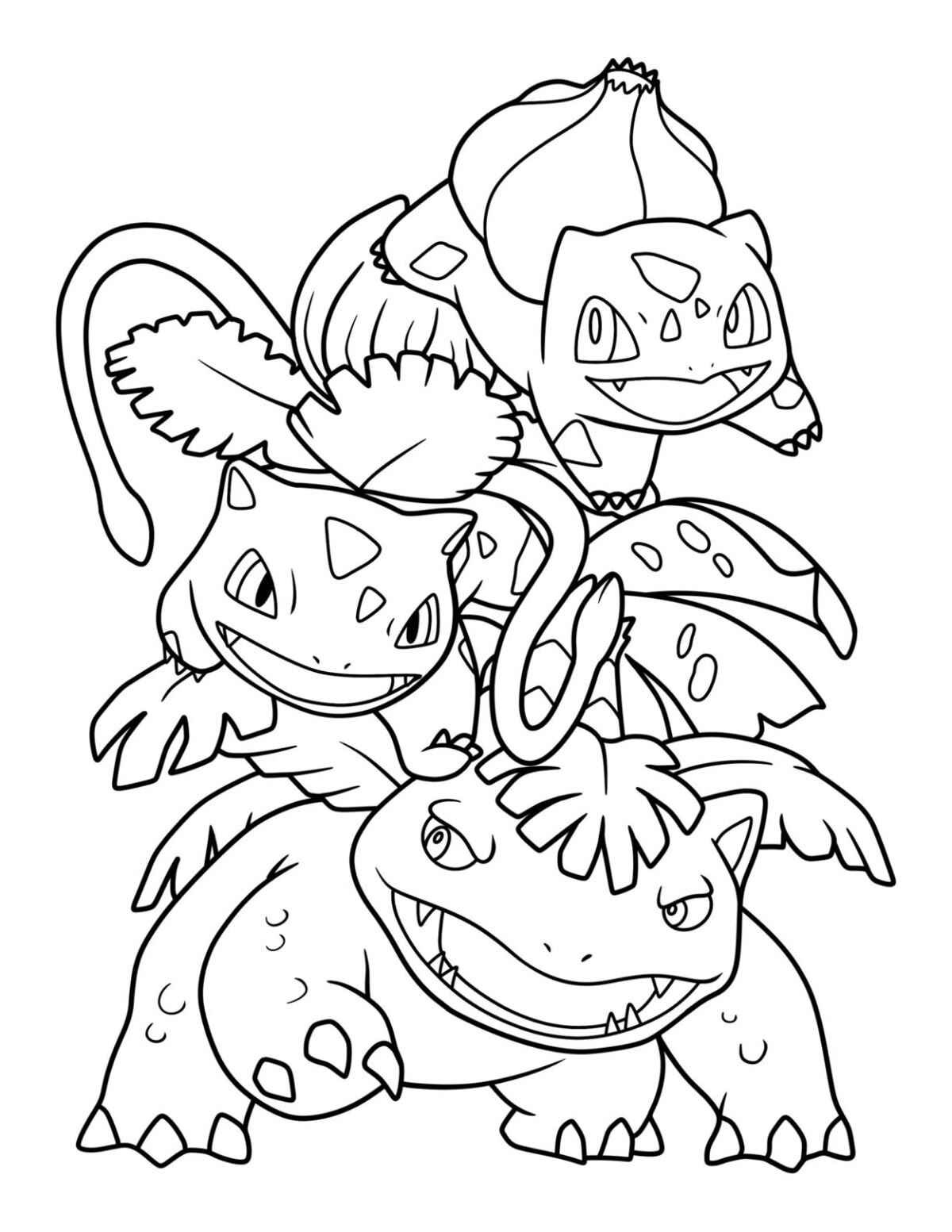 Bulbasaur Ausmalbilder 117