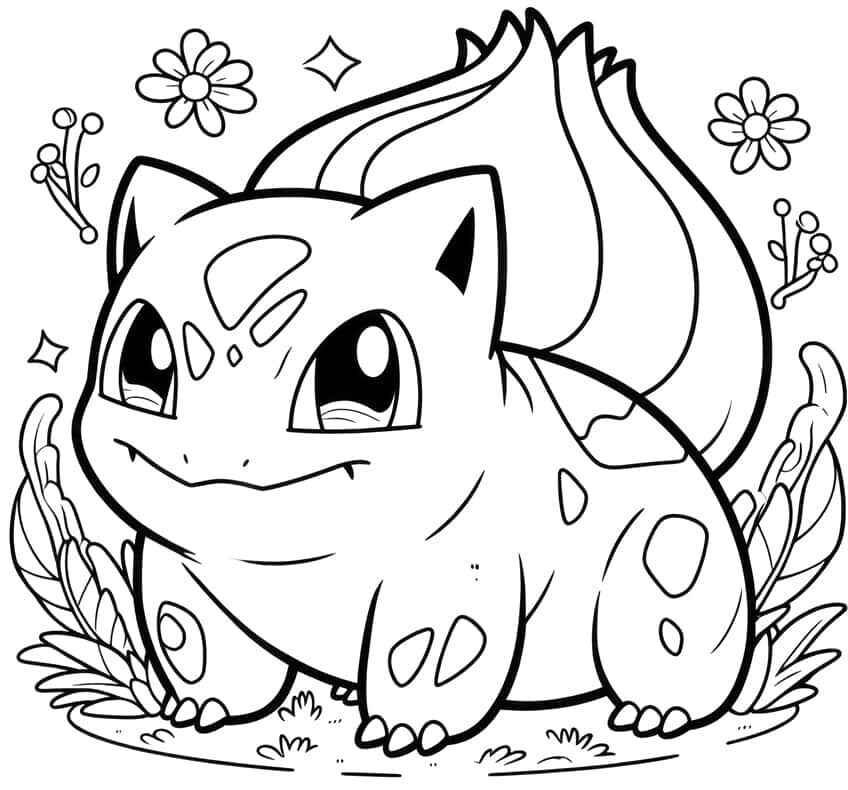 Bulbasaur Ausmalbilder 795