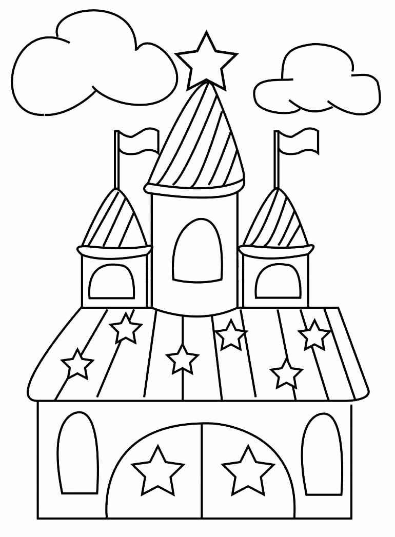 Burgen Ausmalbilder 753