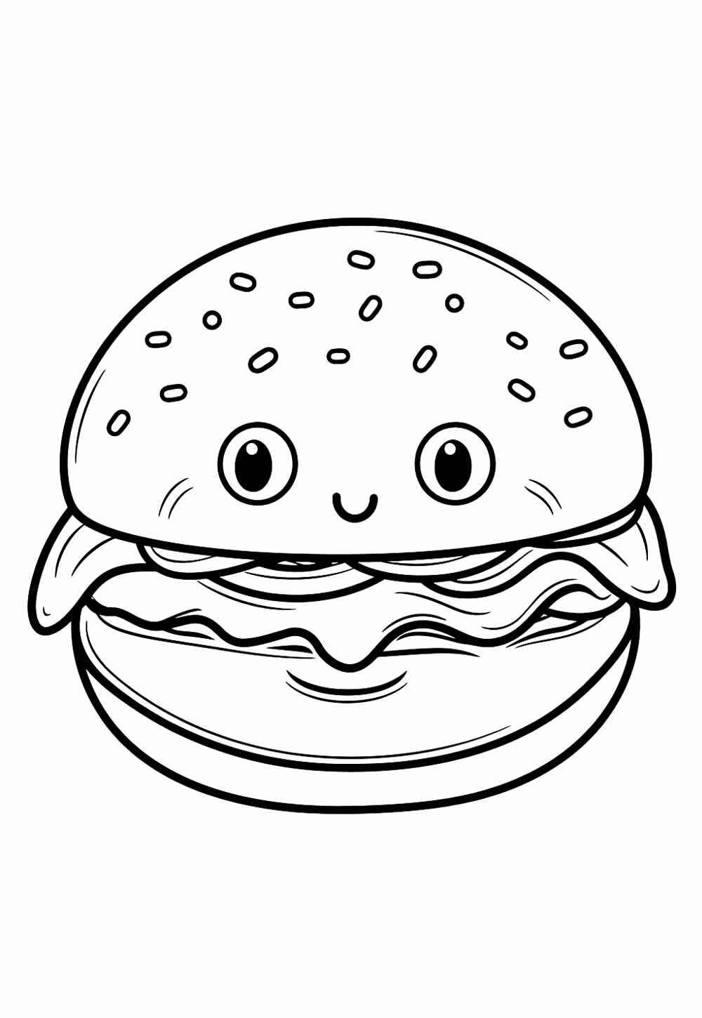 Burger Ausmalbilder 881
