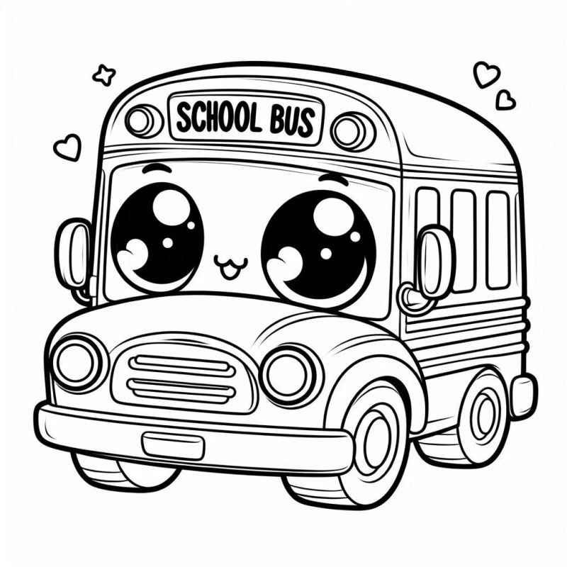 Bus Ausmalbilder 706